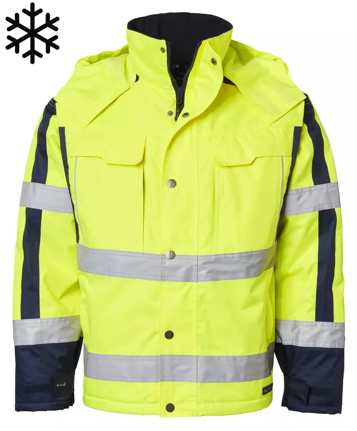 Top Swede 5317 Hi-Vis Winter Jacket WP - High Visibility Winter Jackets EN ISO 20471 Class 1–3 - 5317 - 1