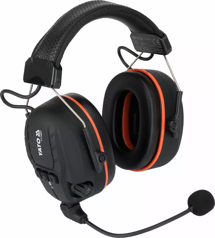 Yato Bluetooth aktiivikuulonsuojaimet - Kuulosuojaimet Elektroniset - YT-74627 - 1