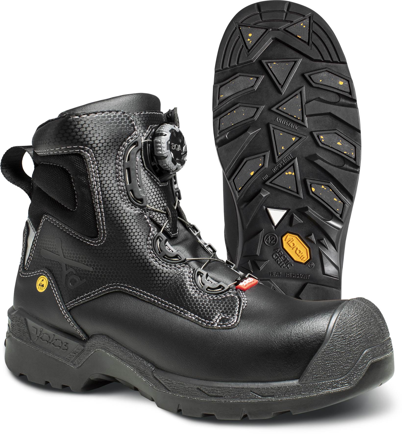 Jalas 1358 S3 Heavy Duty Boa Safety Shoes S3 HI CI AN HRO SRC