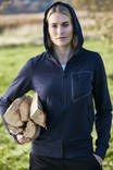 SW Mia Women's lightweight hoodie with chest pocket - Naisten työcolleget ja Fleecet - 1000238 - 101