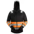 Snickers 8038 Hi-Vis Fleece Hoodie LK1 - HIVIS SWEATSHIRT | FLEECE - 8038 - 3