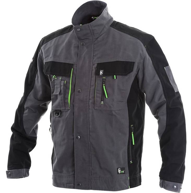 CXS Sirius Lucius Work Jacket Gray - JACKETS - 1010-001-708 - 1