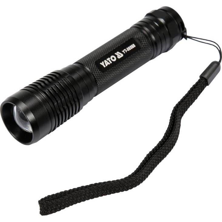 Yato XPG3 Flashlight rechargeable - HAND & WORKSITE LIGHTS - YT-08568 - 1