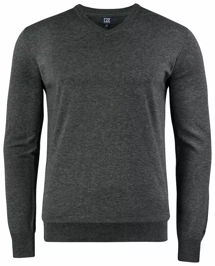 Cutter&Buck Oakville sweater V-neck - Villapaidat & Neuleet omalla logolla - 355418 - 1