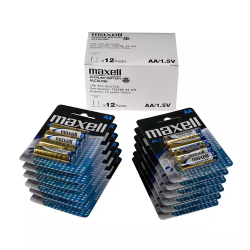 48 kpl/pkt - LIGHTING ACCESSORIES - Maxell-AA-48 - 1