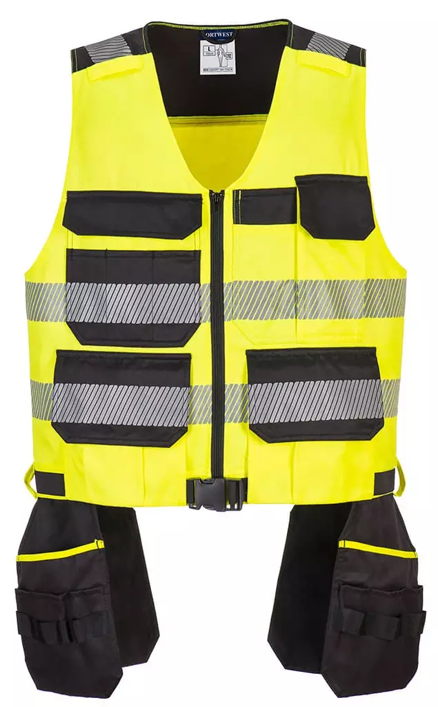 Portwest PW308 PW3 High-Visibility Tool Vest - HIVIS VEST - PW308 - 1