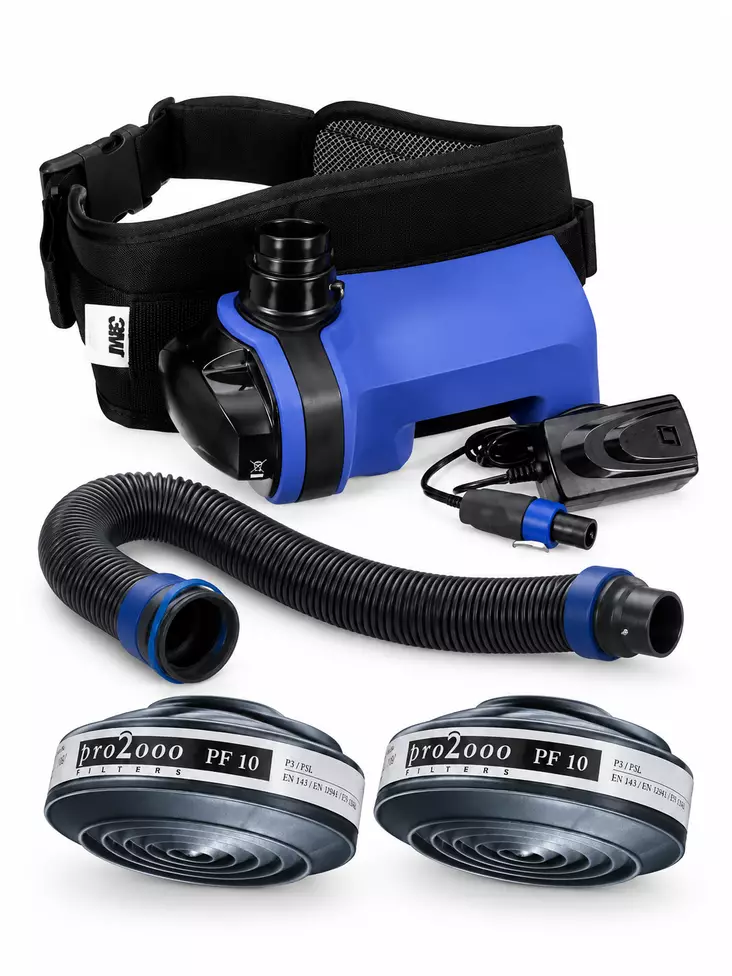 Proflow PF-619E+ Starter Kit - Powered air purifying respirator - 2029808 - 1
