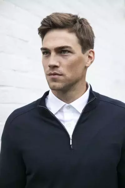 Trackers 3089 Pima Cotton 1/2 Zip pusero - Villapaidat & Neuleet - 3089 - 1