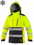 CXS Benson HiVis Winter Jacket yellow/black CL2 - High Visibility Winter Jackets EN ISO 20471 Class 1–3 - 1110-079 - 1