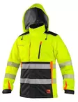 CXS Benson HiVis Winter Jacket yellow/black CL2 - High Visibility Winter Jackets EN ISO 20471 Class 1–3 - 1110-079 - 1