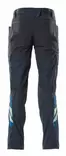Mascot Accelerate Pants with thigh pockets - Work Trousers with Logo | Protecton - 18679 - 3