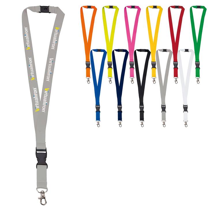 Toppoint Neckband with own logo 2x52c - ID CARD POCKETS - LT90879 - 1