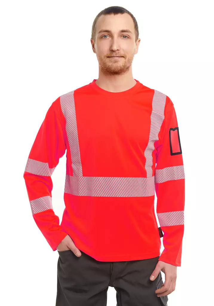 Cobalt Neon Pitkähihainen Huomio paita - Huomiopaidat - C289 - 1