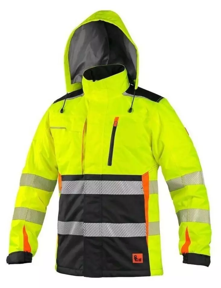 CXS Benson Huomio Talvitakki WP - Huomiotalvitakit EN ISO 20471 - 1110-079 - 1