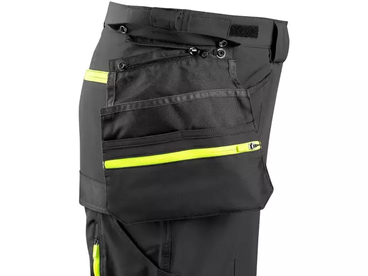 CXS Naos Hi-Vis Stretch Pants RT Detachable Hanging Pockets
