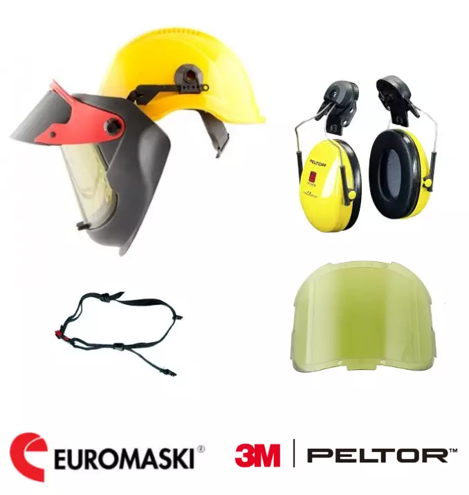 Euromaski Peltor Kypärä Paketti - Hitsausmaskit - 305109 - 1