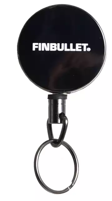 Finbullet Sisäänvedettävä avaimenperä täysteräs - Työkalujen putoamissuojat - 2459 - 1