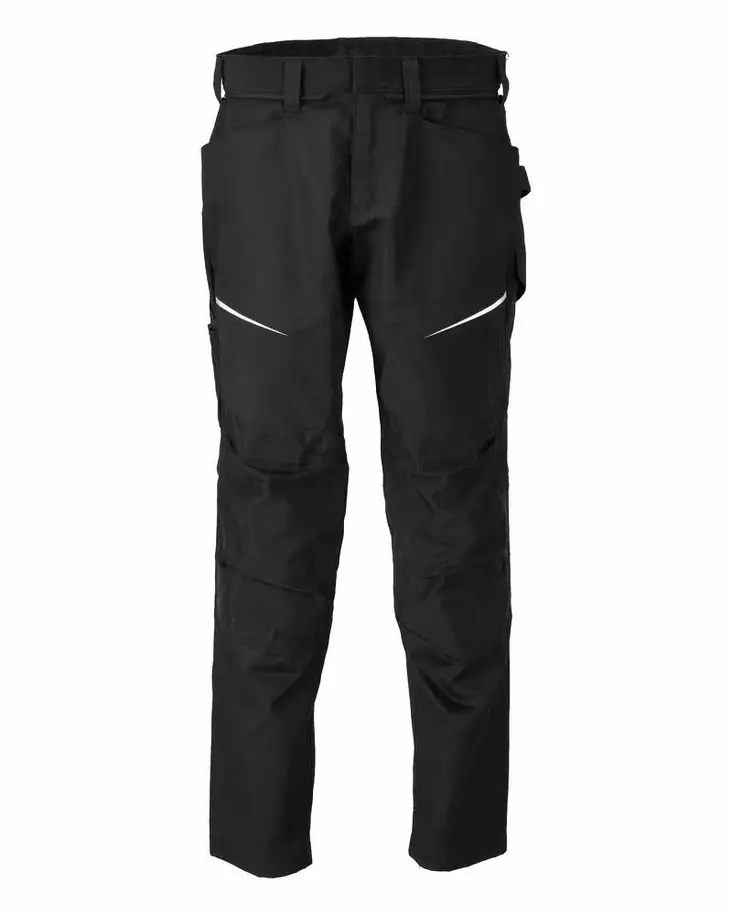 Kevyt 205g stretch työhousu, 50% cotton - Work Trousers with Logo | Protecton - 26079 - 1