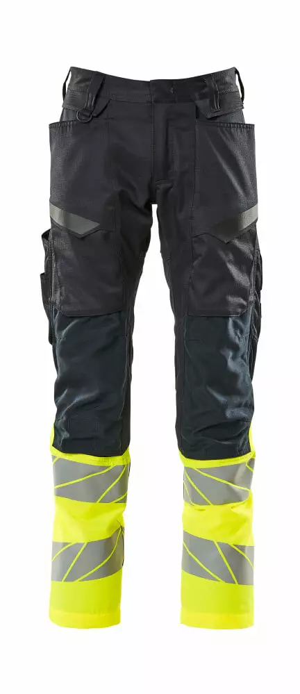 Mascot Stretch Zones Hi-Vis Pants CL1 - HIVIS TROUSERS - 19679 - 1