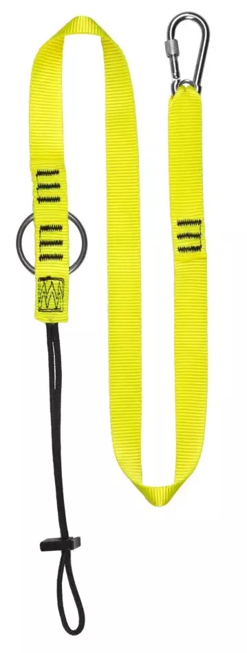 Sulkurengas 7mm| Hivis Yellow - Työkalujen putoamissuojat - AY059 - 1