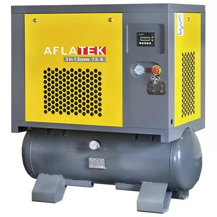 Aflatek Screw 7.5A 3in1 ruuvikompressori - Koneet - Screw7.5A - 1