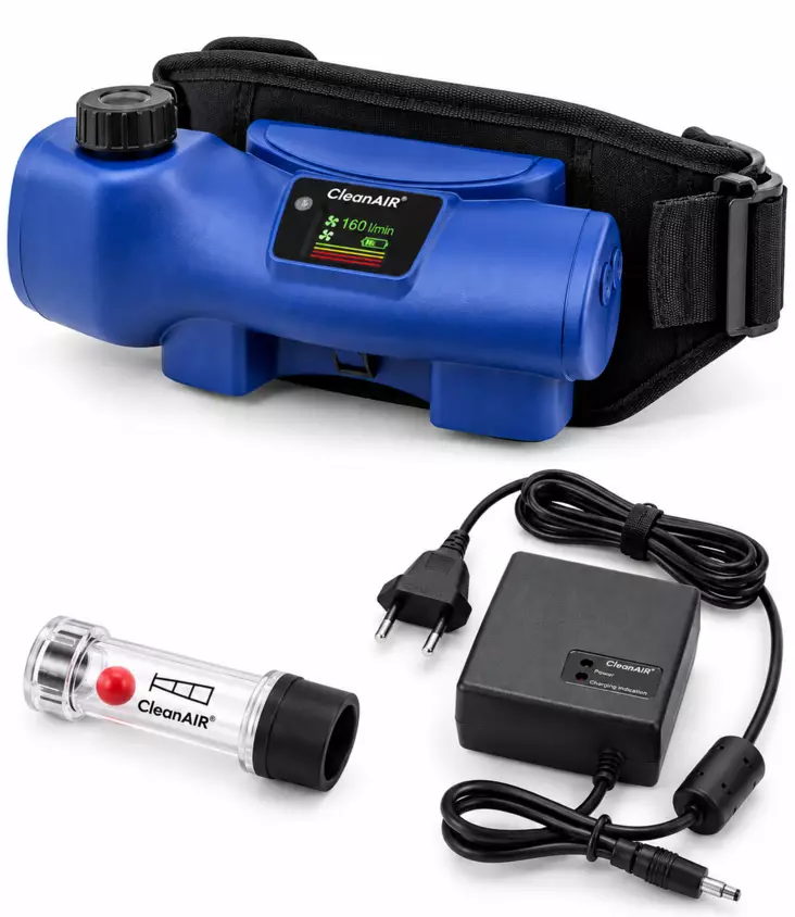 CleanAIR Chemical 2F blower unit - Powered air purifying respirator - 510000FCA - 1