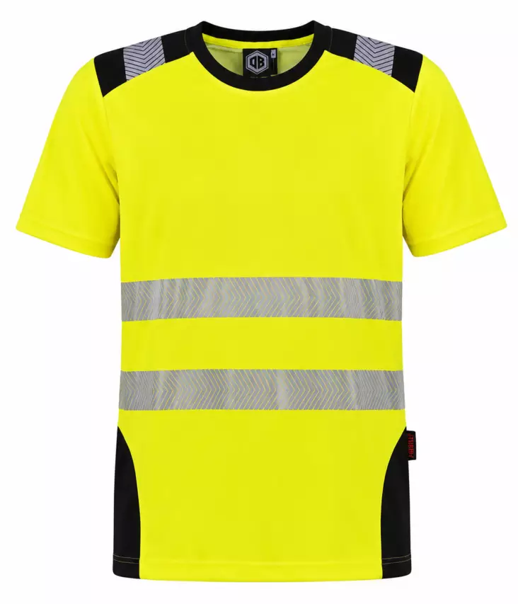 ProBelt Palma Hi-Vis T-Shirt Class 2 Yellow/Black - HIVIS SHIRT - PALMA - 1