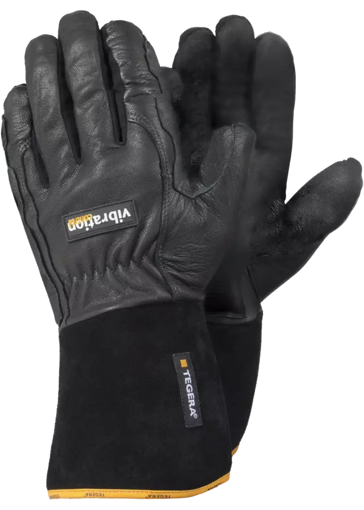 Tegera 9182A Tärinänvaimennus käsine - Nahka työkäsineet - 9182A - 1