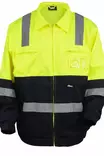 Vizwell VWTC06 Hi-Vis Work Jacket Yellow/Black - JACKETS HIVIS - VWTC06BYB - 1