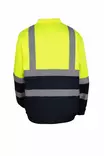Vizwell VWTC06 Hi-Vis Work Jacket Yellow/Black - JACKETS HIVIS - VWTC06BYB - 2