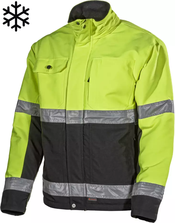 L.Brador 204PB Pile Hi-Vis Winter Jacket - High Visibility Winter Jackets EN ISO 20471 Class 1–3 - 204PB - 1