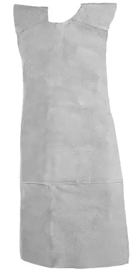 Nahkainen hitsausessu, hartiat peittävä, polven alapuolelle - Hitsarin haalarit - Svarec - 1