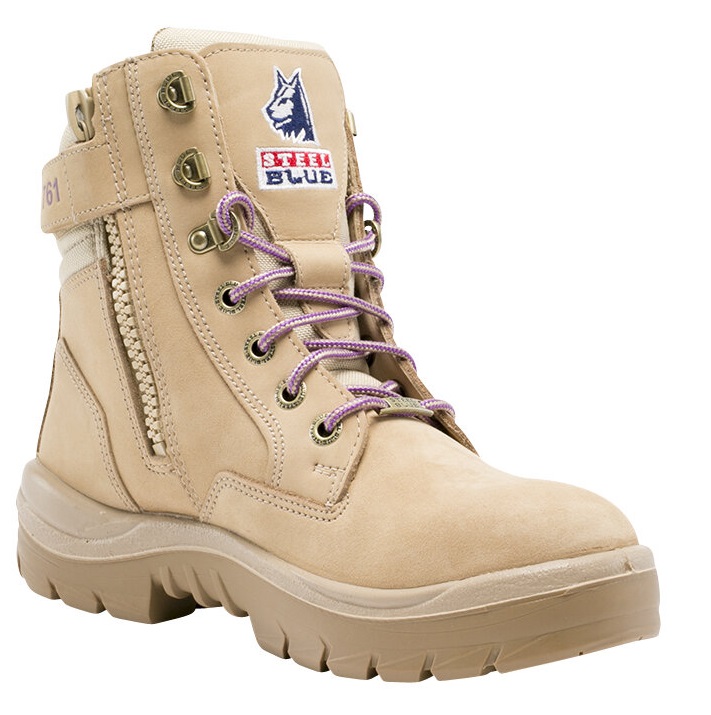 STEEL BLUE Turvajalkine SOUTHERN CROSS ZIP - SAND LADIES TPU - Turvavarsikengät ja maiharit - 592761-SAND - 1