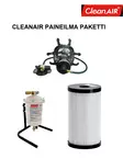 CleanAir Paineilma Paketti Kokonaamari - Moottoroidut puhallinsuojaimet - CA_COMPRESSEDSHIGE - 1