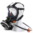 Sundström SR 200 Airline full face mask with hose compressed air - REUSABLE FULL MASKS - SR200AIRLINE - 1