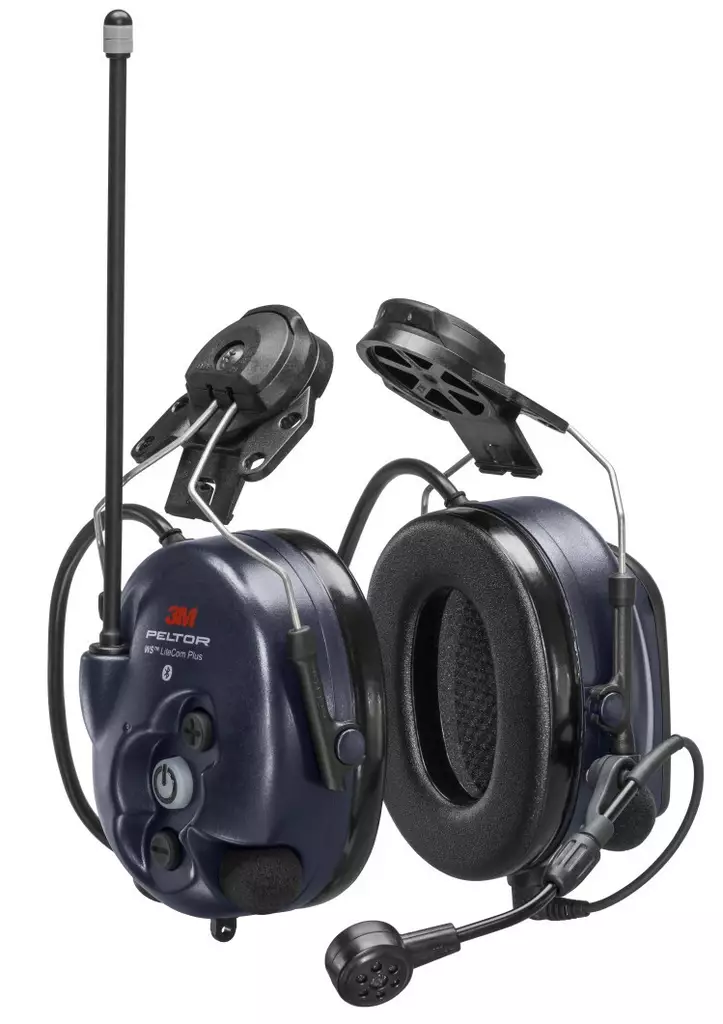 3M Peltor WS LiteCom Plus kypäräkiinnitys - Kuulosuojaimet Elektroniset - MMT73H7P3E4410WS6E - 1