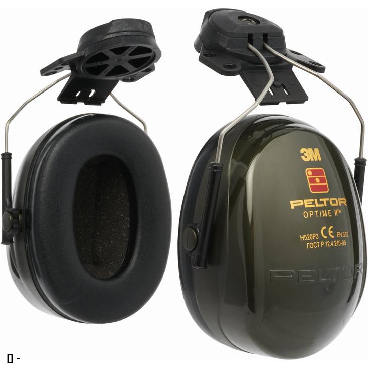 Peltor Optime II Kuulosuojain Kypärään LK2 - Kuulosuojaimet Kypärään Passiiviset - H520P3E - 1