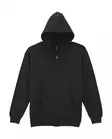 Cotton blend| Musta - Hoodies with and without zipper | Protecton - 18600BLACK - 1