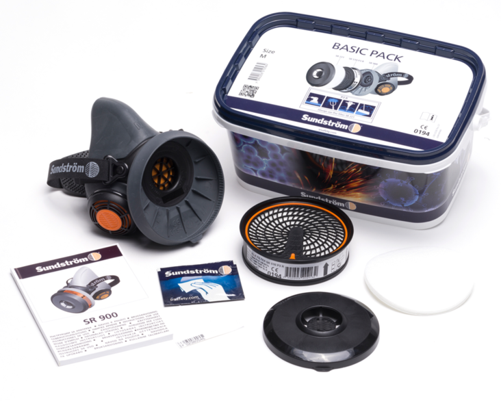 Puolinaamari Sundström SR900M Basic Pack Pöly P3 - Puolinaamarit - SR900BASICPACK - 1
