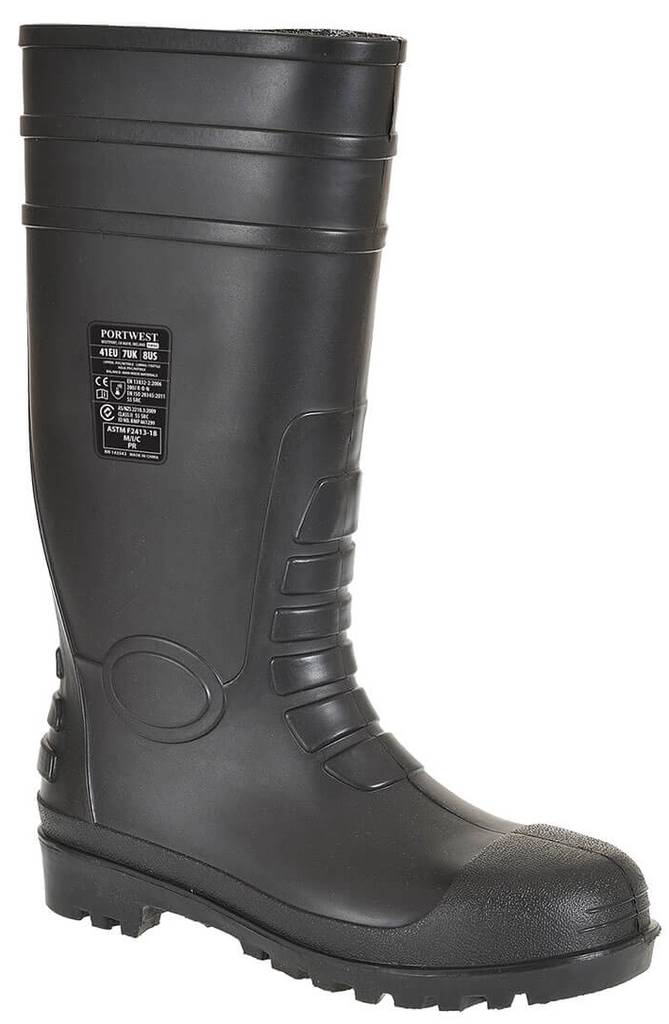 Safety rubber boot S5 FW95 Steelite Black - BOOTS WIHTOUT LACES - FW95BLACK - 1