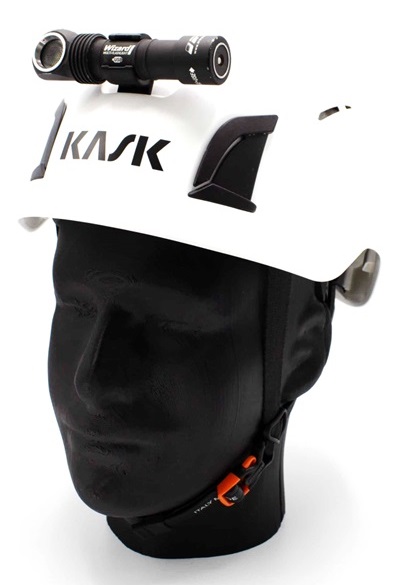 Lamp holder for Kask helmet 20mm - LIGHTING ACCESSORIES - LED20-KASK - 1