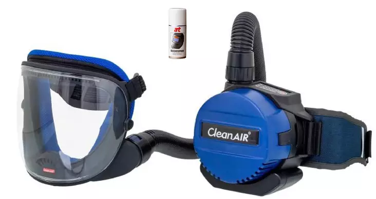CleanAIR Basic Evo Unimask puhallinsuojain paketti - Moottoroidut puhallinsuojaimet - 810000PACK - 1