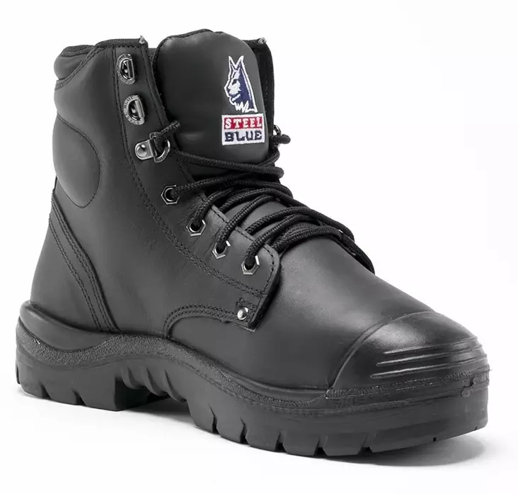 STEEL BLUE Safety Boot ARGYLE MET ZIP S3 - BOOTS - 382802-BLK - 1