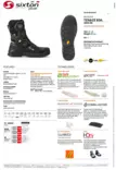 Sixton Tenace 2Boa S3 Talviturvajalkine HDry - Talviturvakengät - 45524-02L - 3