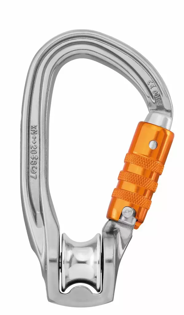 PETZL ROLLCLIP Z - Köysipyörä-karabiini - Nousu ja laskeutuminen - P75TL - 1