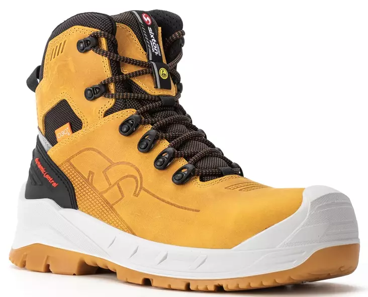 Sixton Marmolada S3S Turvajalkine Ruskea vetoketjulla - Turvanilkkurit - 70550-00L - 1