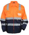 Vizwell VWTC06 Hivis Jacket orange/navy - JACKETS HIVIS - VWTC06BON - 1