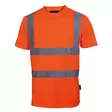 Vizwell VWTS01 Hi-Vis T-Shirt Orange - HIVIS SHIRT - VWTS01BO - 1