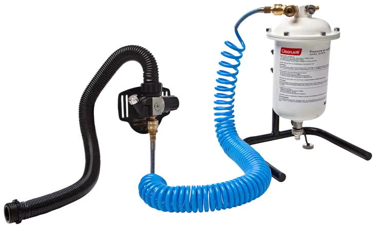 CleanAir Paineilma Paketti - Moottoroidut puhallinsuojaimet - CA_COMPRESSED_AIR - 1