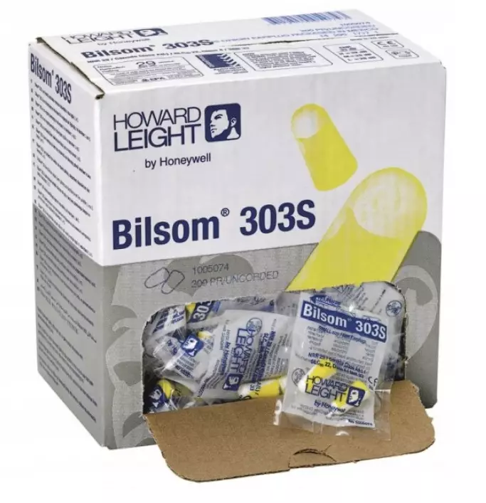 Howard Leight Bilsom 303S kuulosuojaimet korvatulpat annostelulaatikko koko S - Korvatulpat - 1007193-200pr - 1